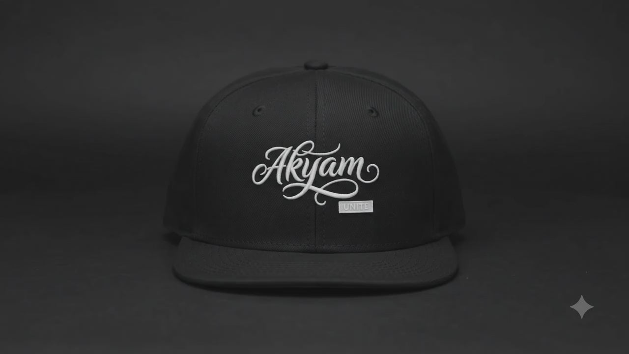 Casquette Snapback Classique « Akyam » – Imprimé de Haute qualité