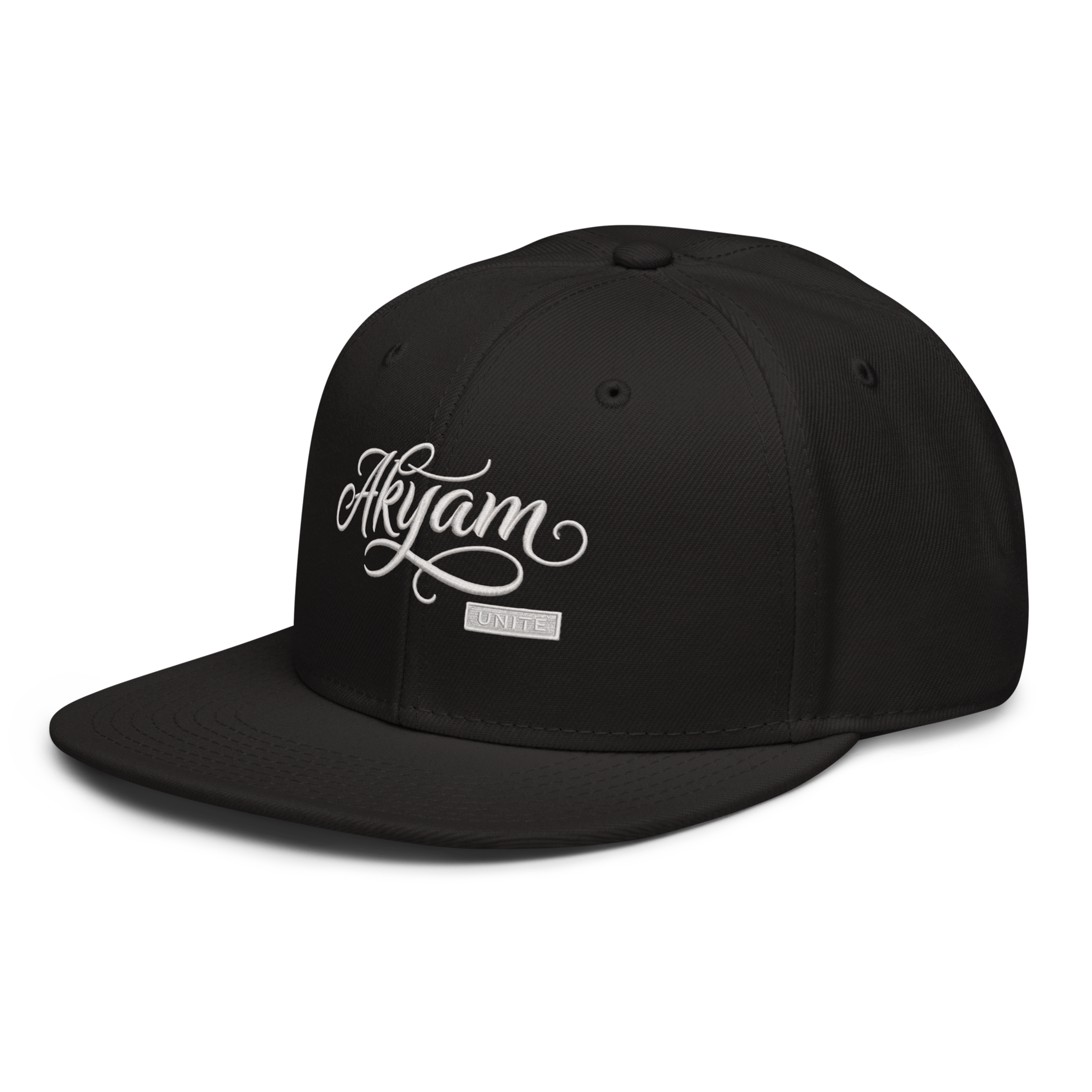 Casquette Snapback Classique « Akyam » – Imprimé de Haute qualité